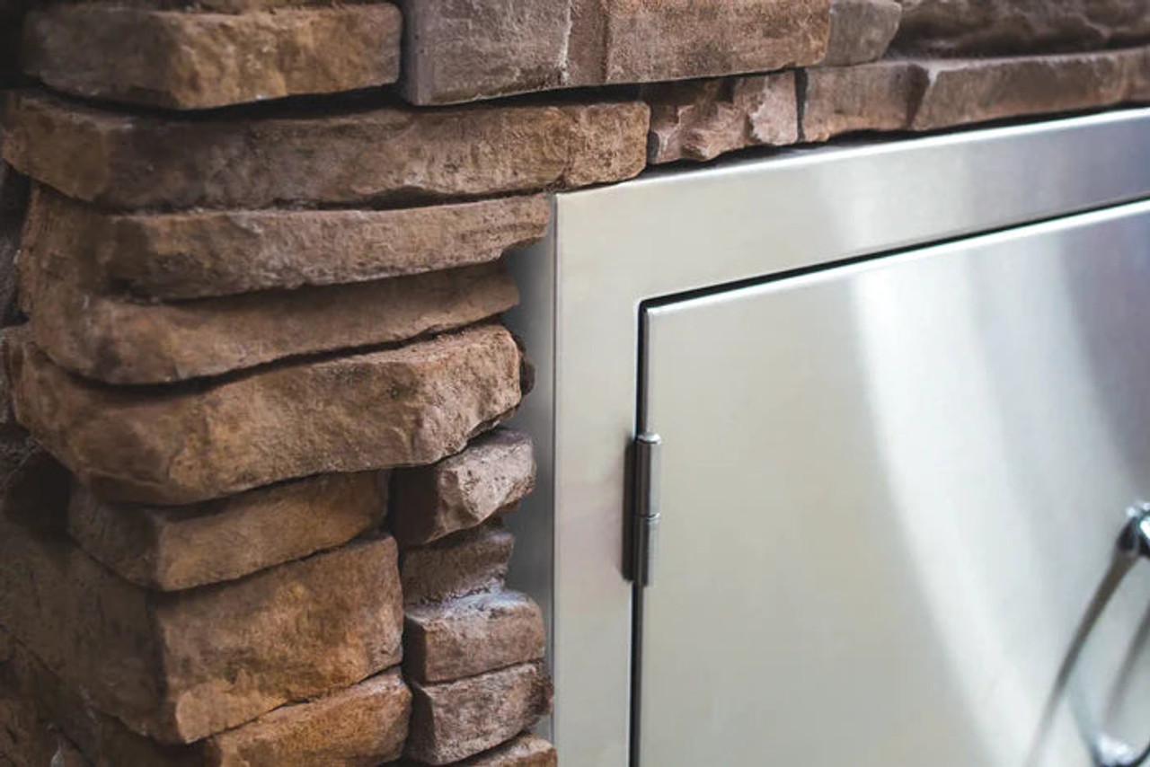 Summerset 33" Double Access Door With Hidden Hinge - Masonry Frame - DD-33M
