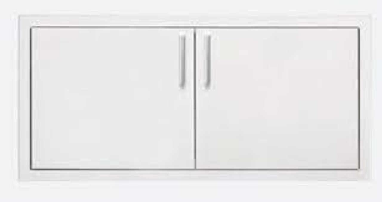 Summerset 36" 2-Drawer Dry Storage Pantry & Enclosed Cabinet Combo - DP-36DC