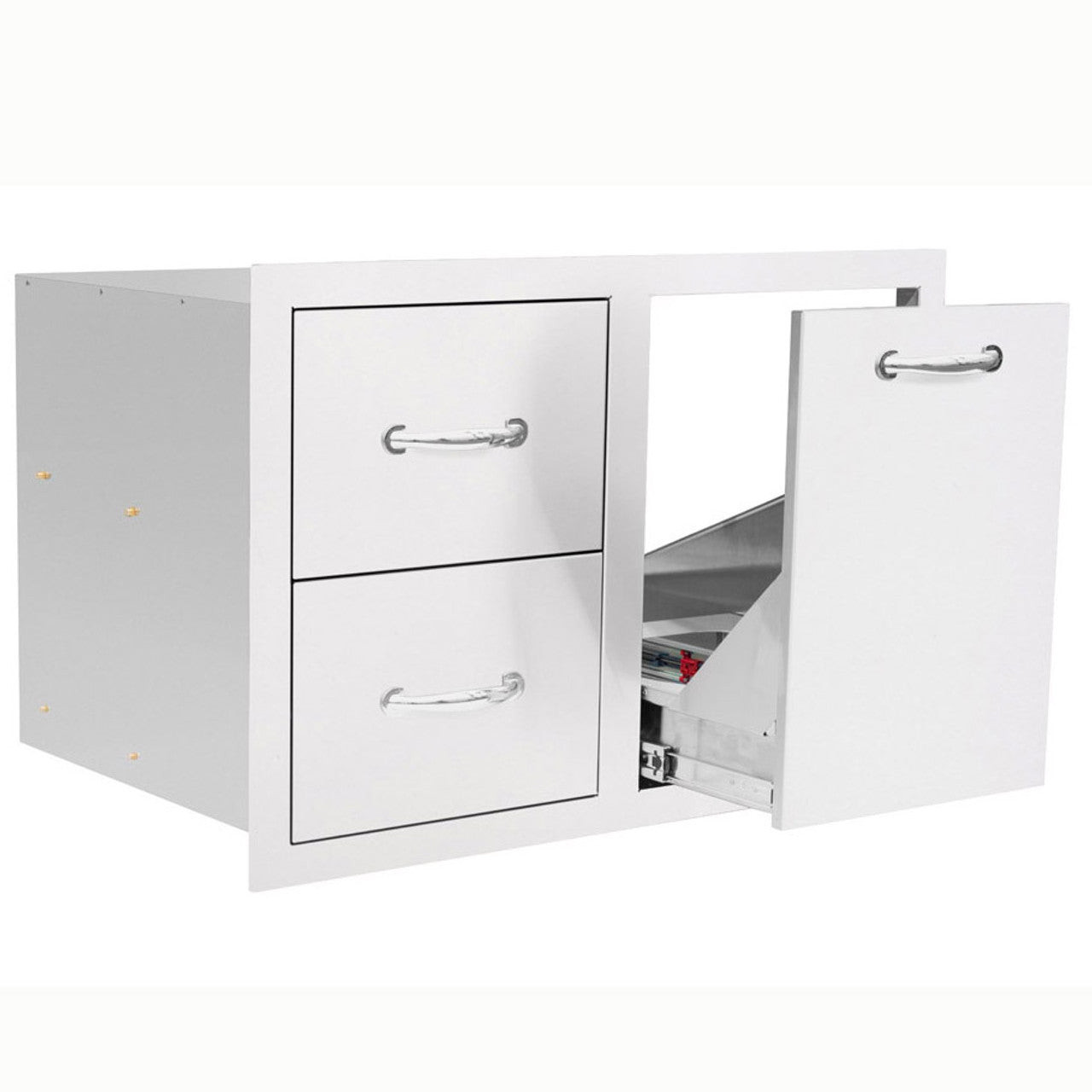Summerset 33" 2-Drawer & Vented LP Tank Pullout Drawer Combo - DC2-33LP