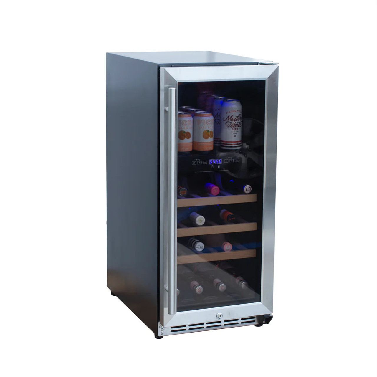 Summerset 15" Outdoor Rated Dual Zone Wine Cooler - RFR-15WD