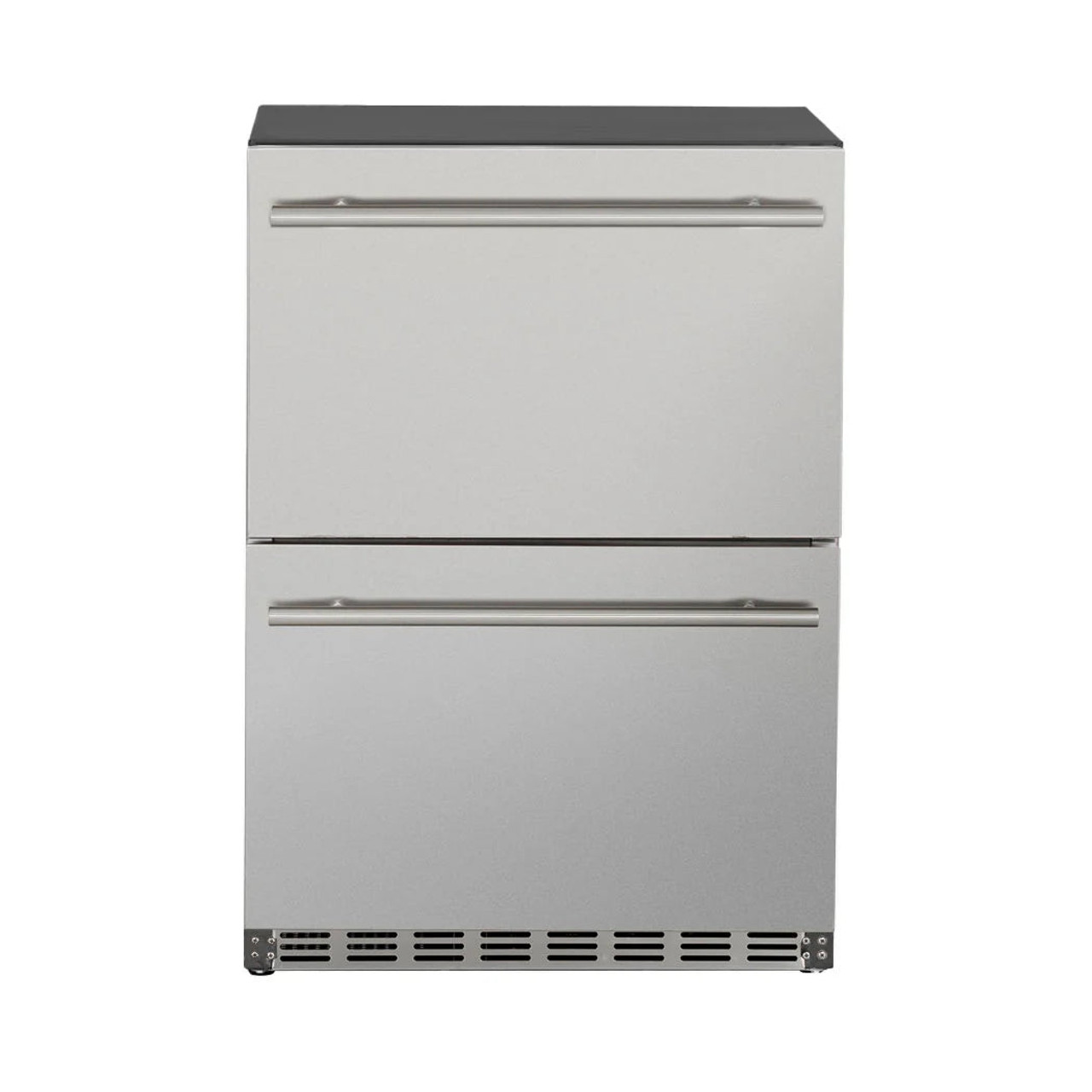 Summerset 24" 5.3C Deluxe Outdoor Rated 2-Drawer Fridge - RFR-24DR2-A
