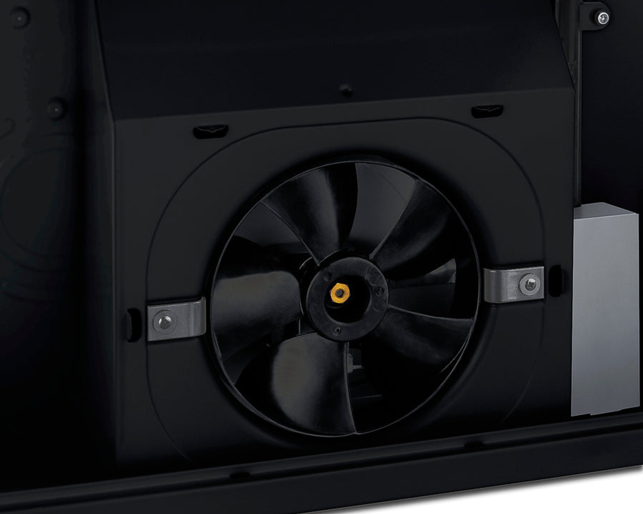 Summit 30" Under Cabinet Convertible Range Hood Black - HC30BB