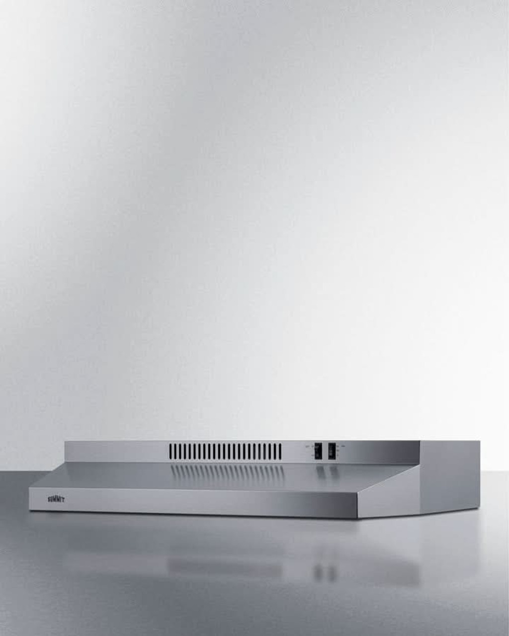 Summit 30" Under Cabinet Convertible Range Hood, ADA Compliant Stainless Steel - H30RSSADA