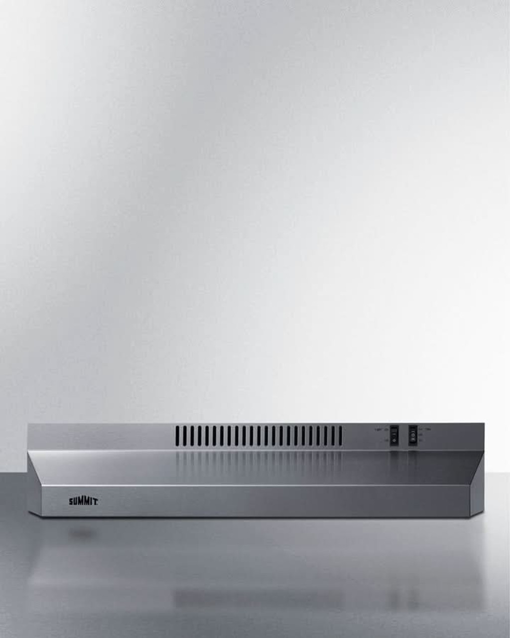 Summit 24" Under Cabinet Convertible Range Hood, ADA Compliant Stainless Steel - H24RSSADA