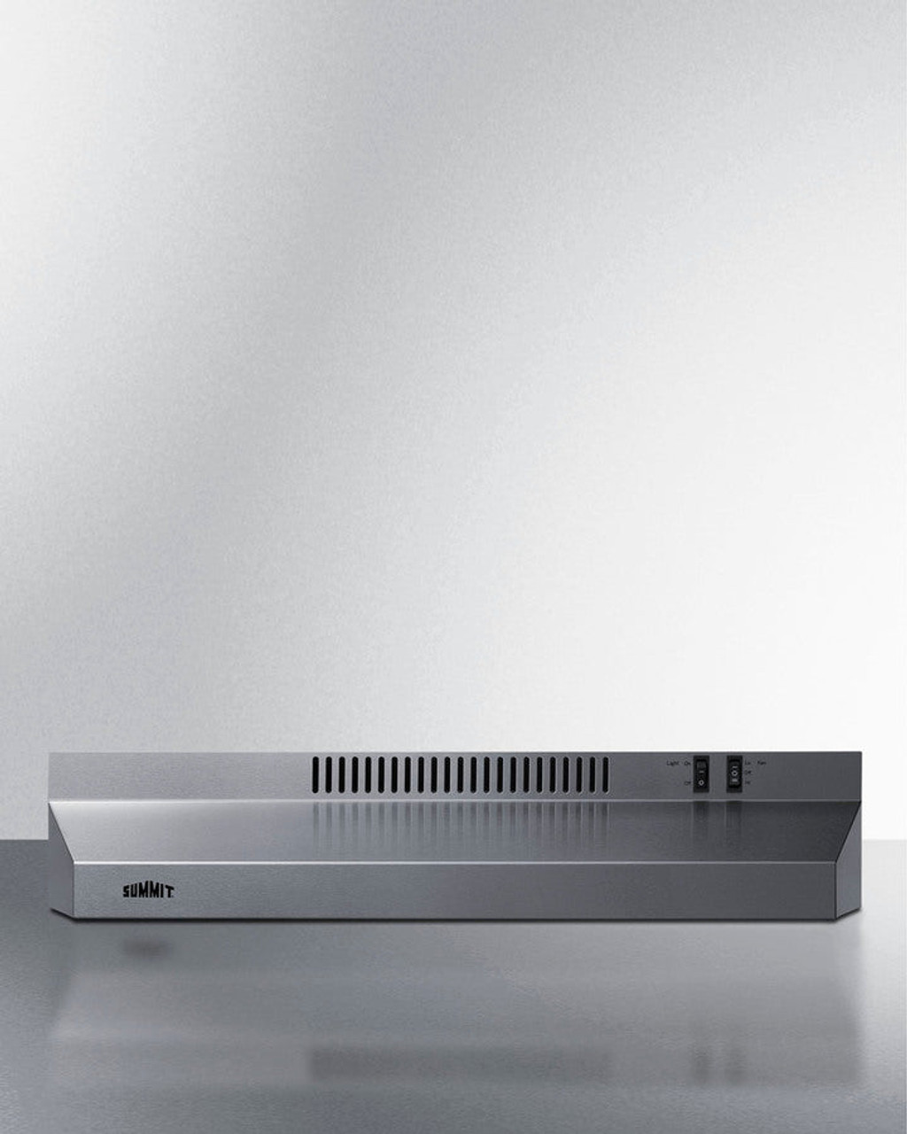 Summit 24" Under Cabinet Convertible Range Hood Stainless Steel - H24RSS