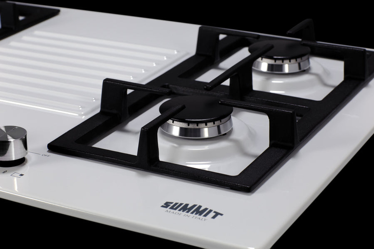 Summit - 30" Wide 4-Burner Gas Cooktop - GC431W