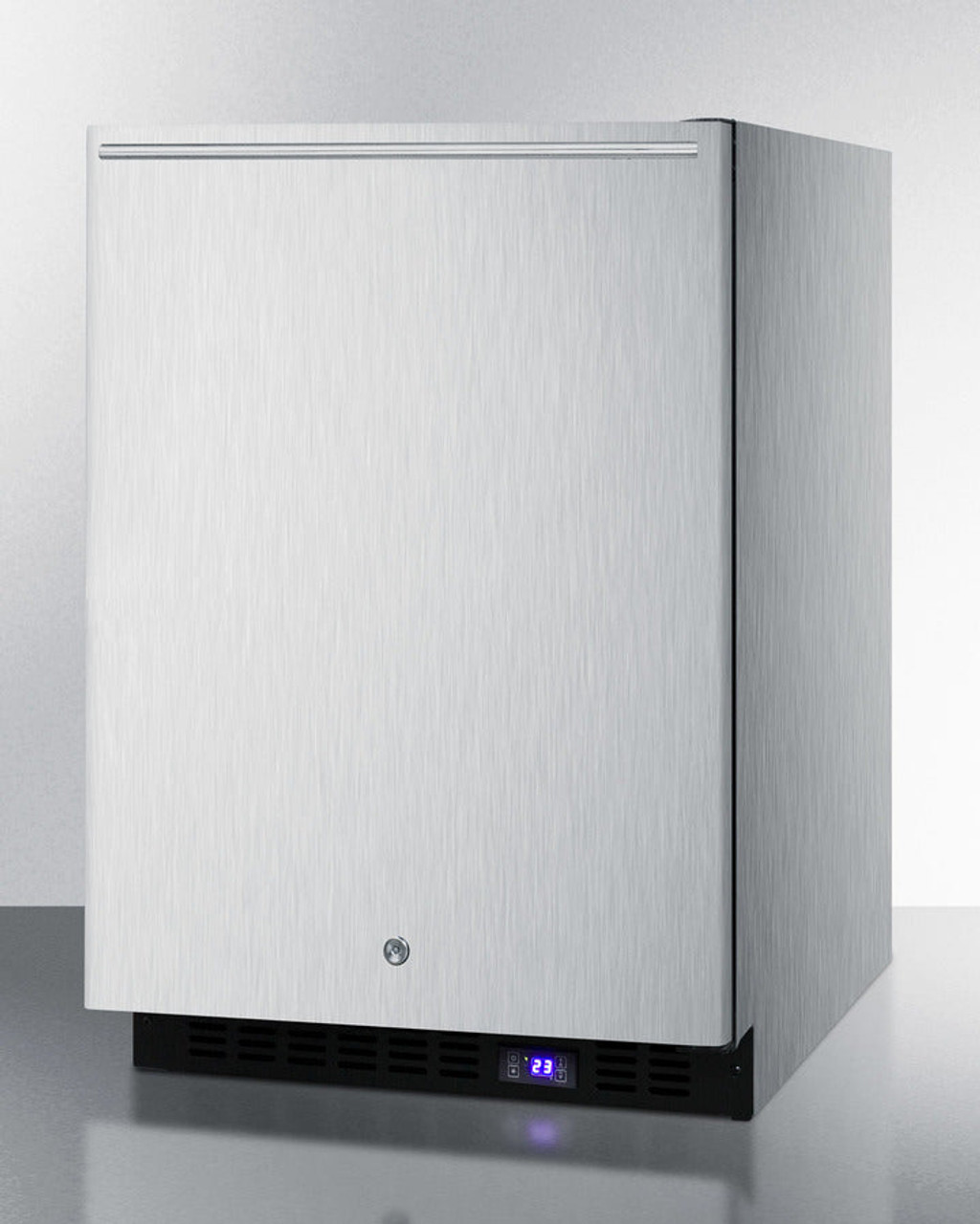 Summit - 24" Wide Outdoor All-Freezer - SPFF51OSCSSHH