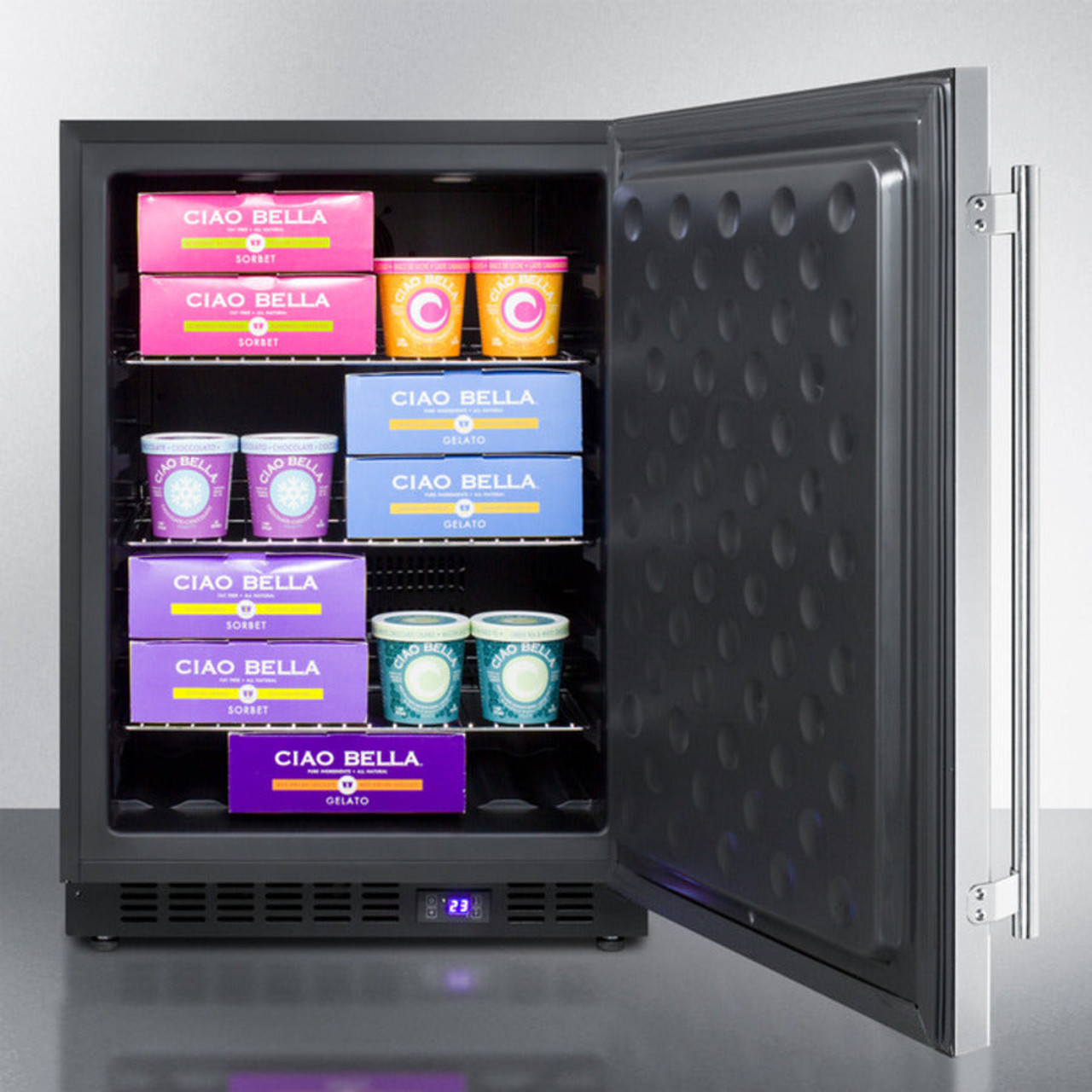 Summit - 24" Wide Outdoor All-Freezer - SPFF51OS
