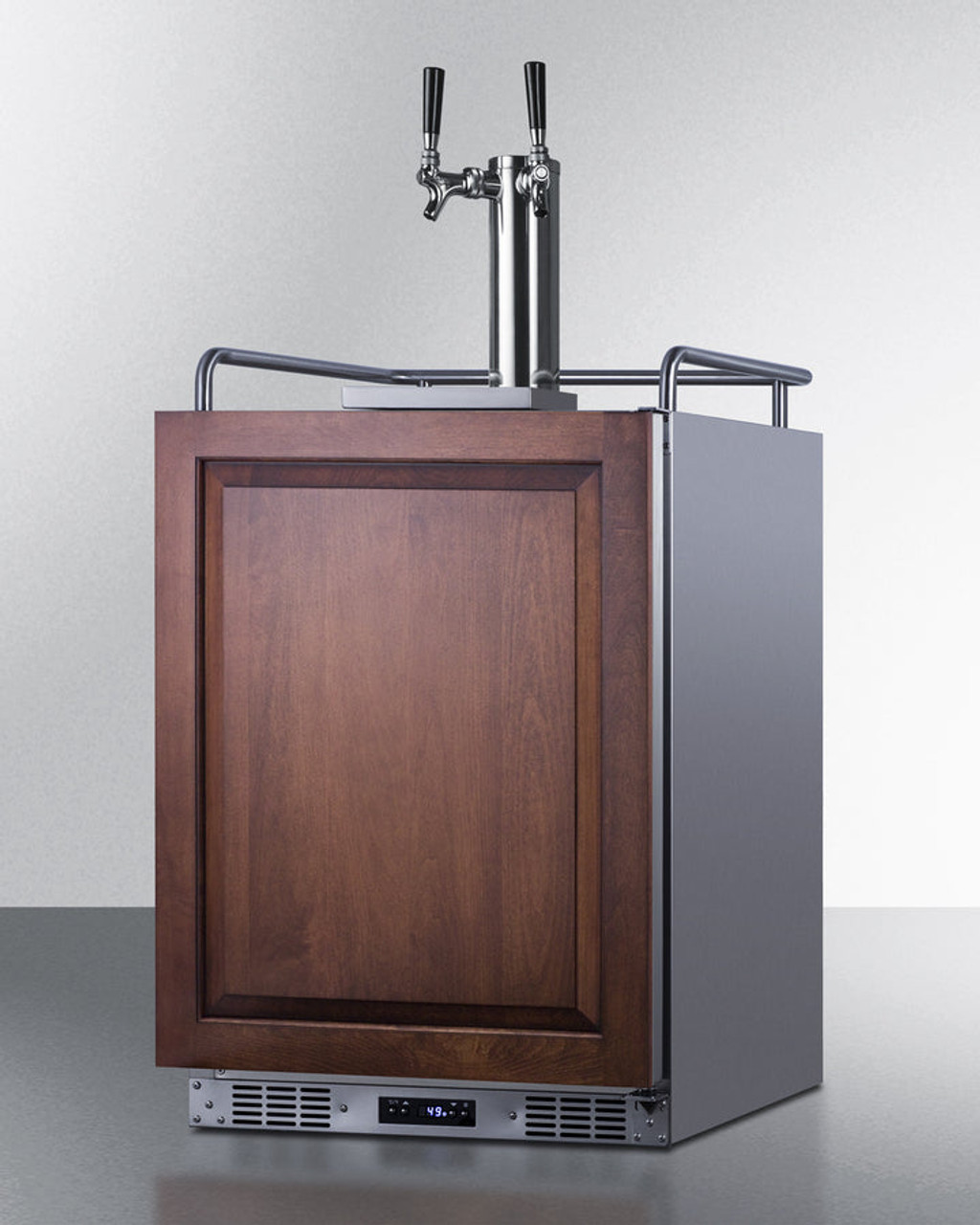 Summit 24" Wide Built-In Wine Kegerator (Panel Not Included) - SBC682PNRWKDTWIN