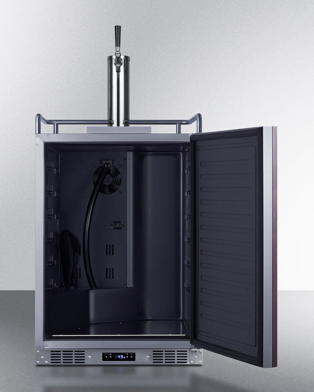 Summit - 24" Wide Built-In Kegerator (Panel Not Included) - SBC682PNR