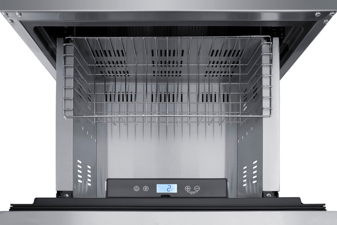 Summit - 24" Wide 2-Drawer All-Freezer, ADA Compliant - ADFD2D24PNR