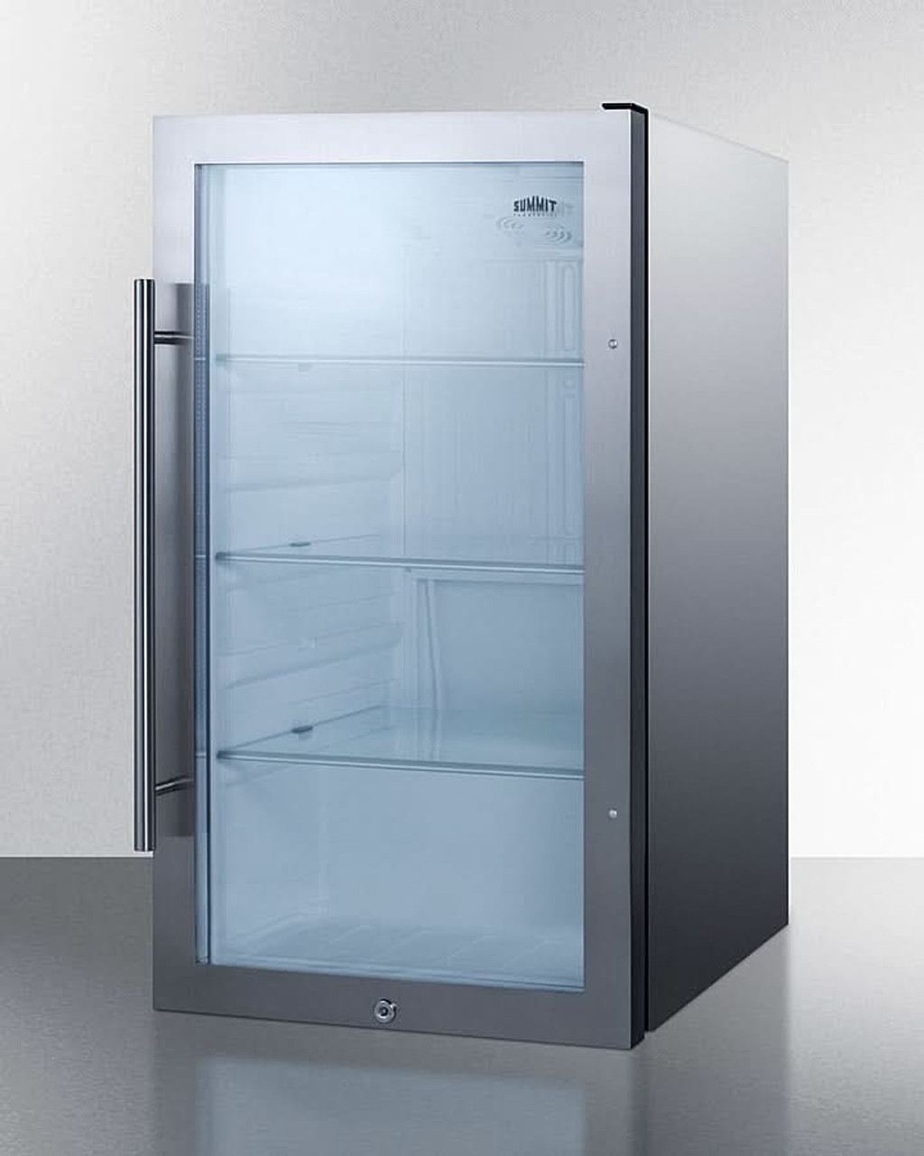 Summit 19-Inch Outdoor Refrigerator Stainless Steel - SPR489OSCSS