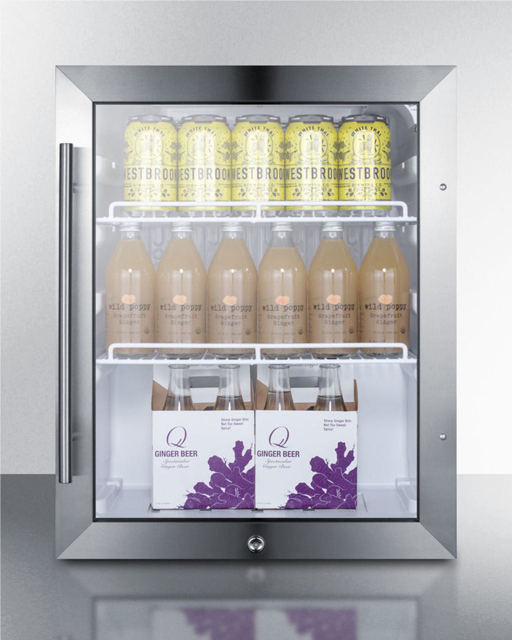 Summit 19-Inch Outdoor Refrigerator with Lock - SPR314LOS