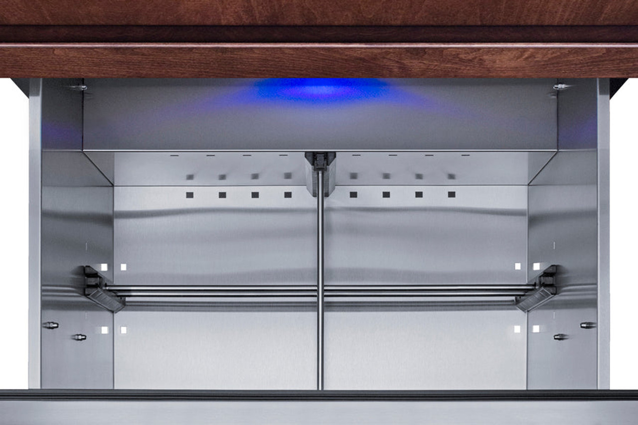 Summit 27-Inch Wide 2-Drawer All-Refrigerator - SPR275OS2DPNR