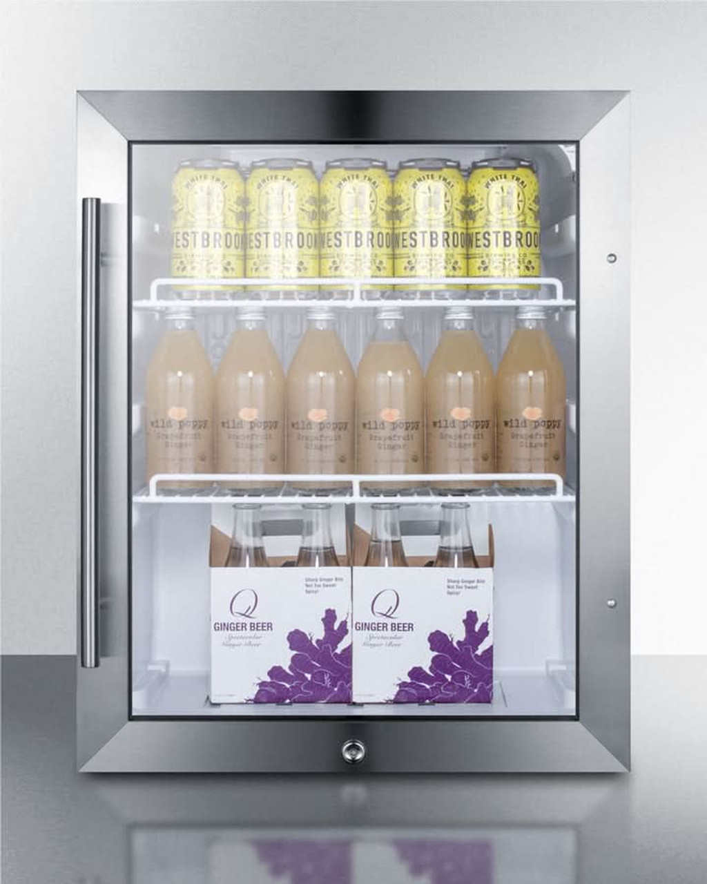 Summit SCR314L 19" Countertop Refrigerator w/ Front Access- SCR314L