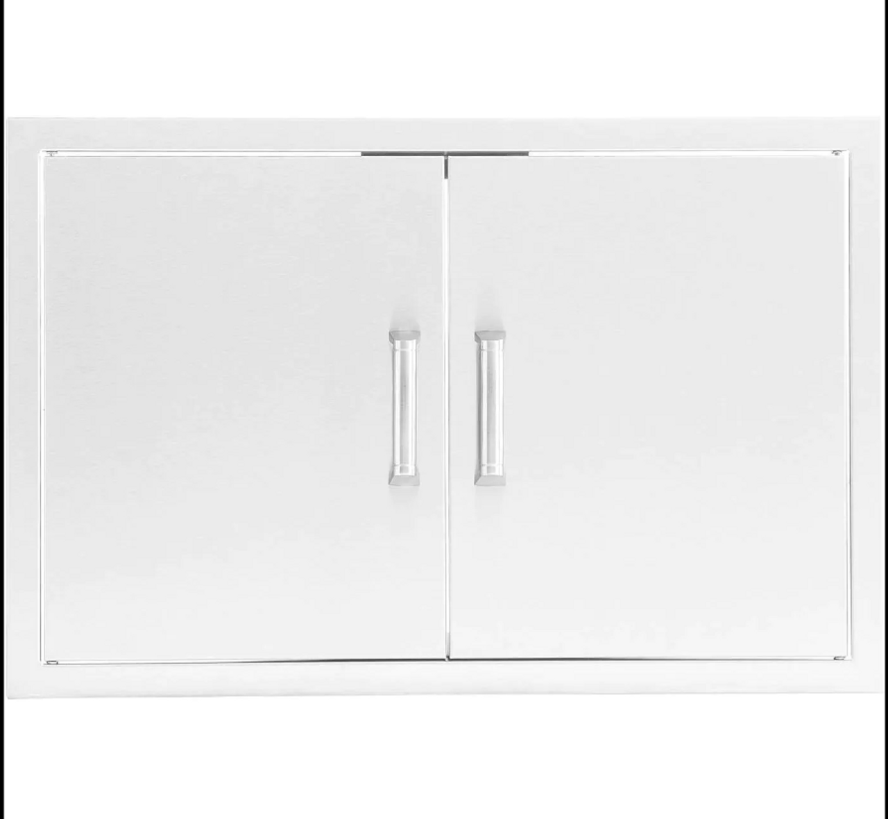Eloquence 25-Inch Stainless Steel Double Access Door, Traditional - Eloquence-260-AD25 + Eloquence-350H-Handle (2)