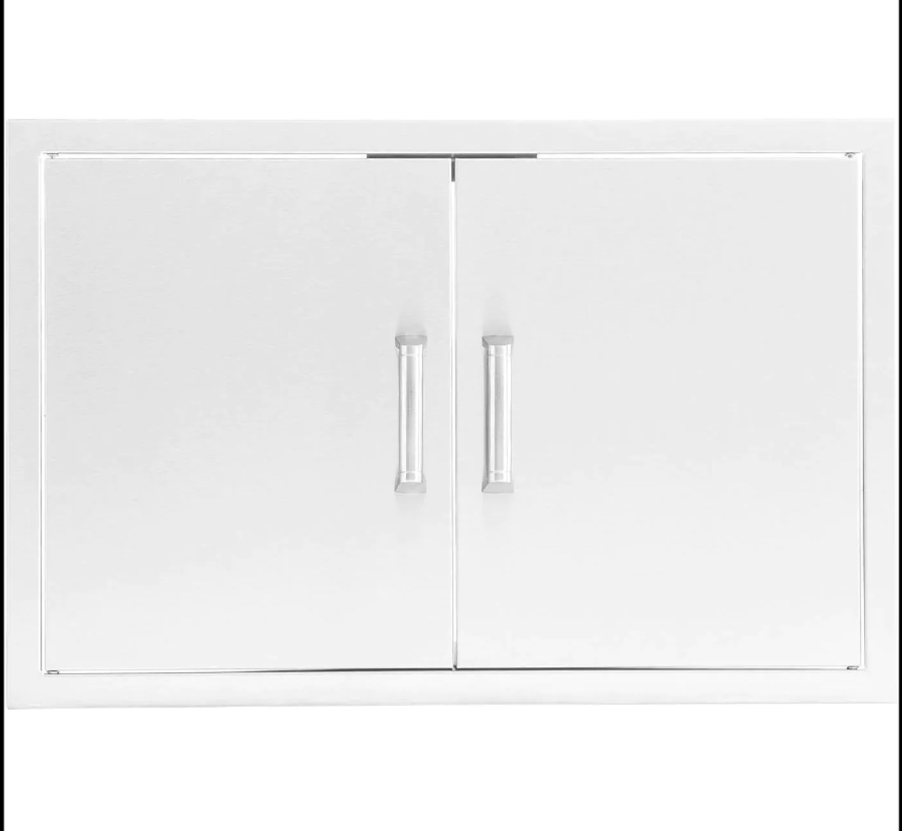 Eloquence 25-Inch Stainless Steel Double Access Door, Traditional - Eloquence-260-AD25 + Eloquence-350H-Handle (2)