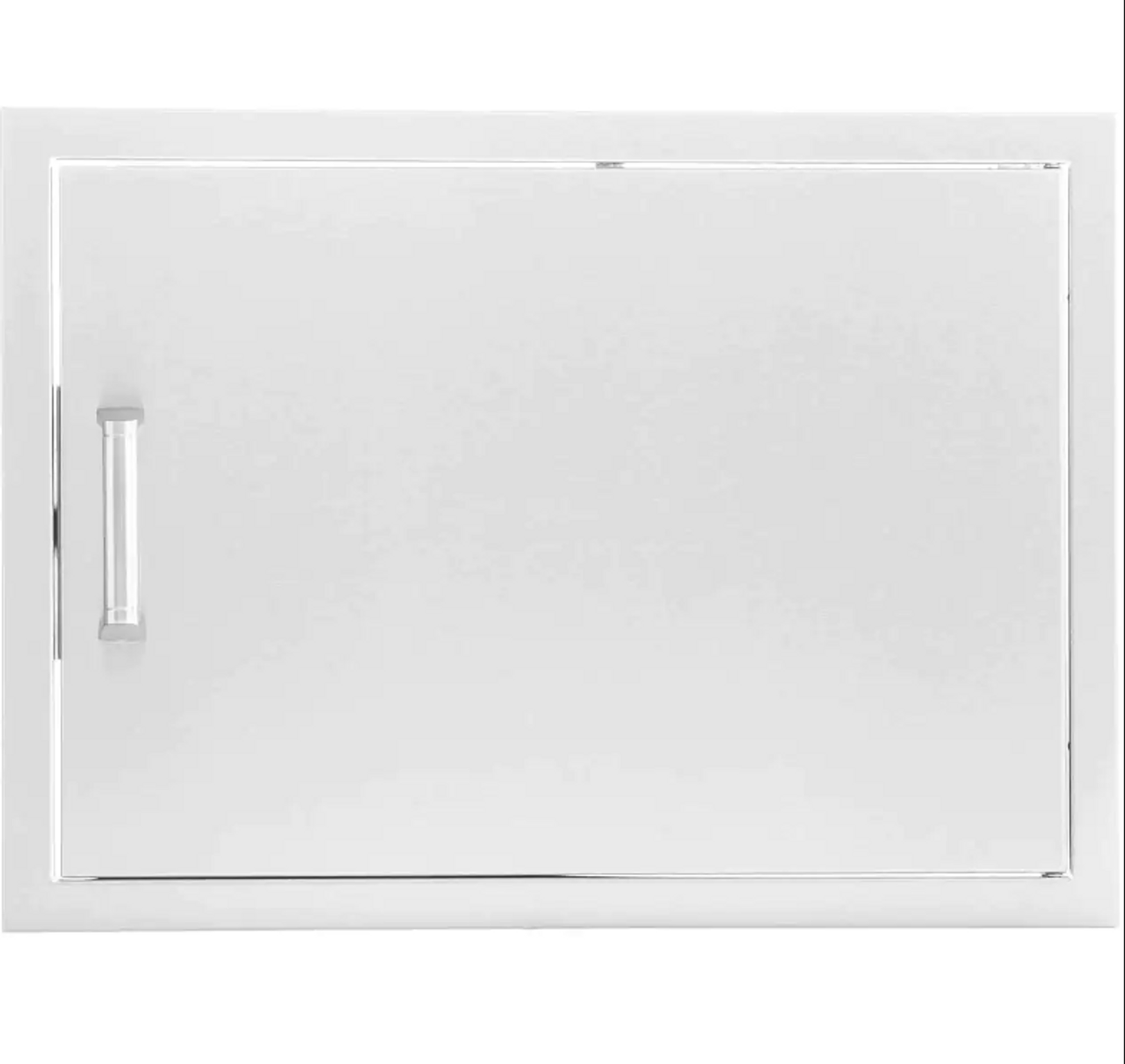 Eloquence 28-Inch Stainless Steel Reversible Single Access Door, Horizontal, Contempo - Eloquence-260-SH-2417 + Eloquence-350H-Handle