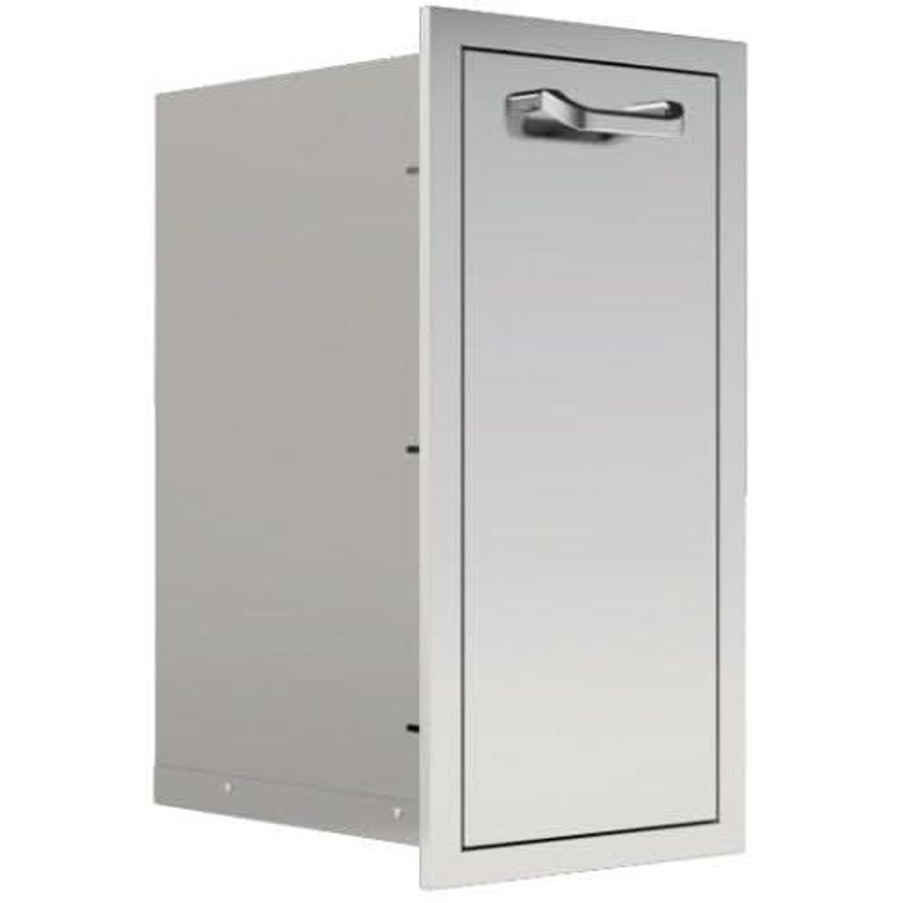 Eloquence 260 Series 13 Inch narrow Roll Out Trash Bin - Eloquence-260-TRNW-DRW