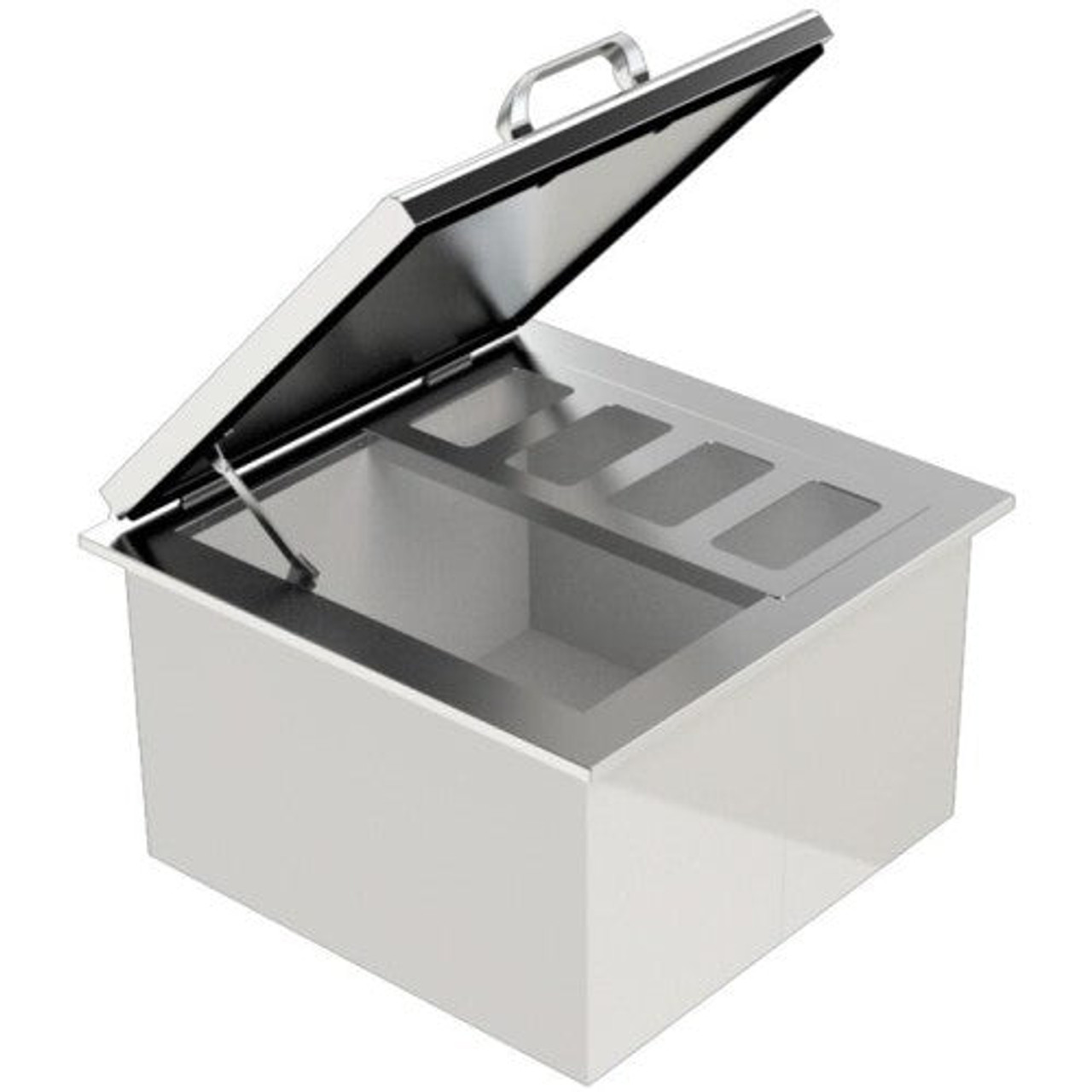Eloquence 260 Series 25 Inch Drop In Ice Bin Cooler With Condiment Tray - Eloquence-260-DI