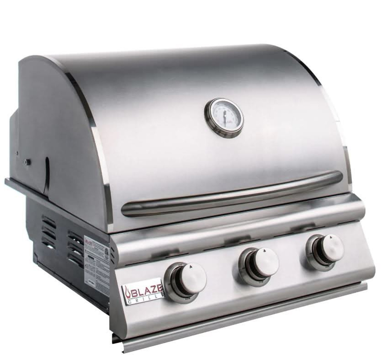 Blaze Prelude LBM - 25-Inch 3-Burner Built-In Grill - BLZ-3LBM