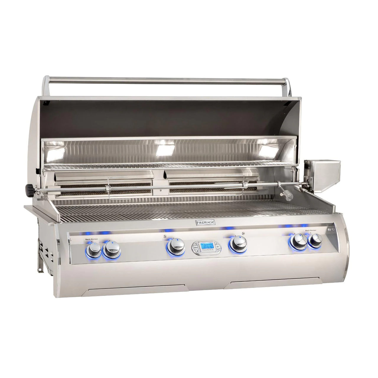 Fire Magic Echelon Diamond E1060I 48" Built In Natural Gas Grill With Rotisserie, One Infrared And Digital Thermometer
