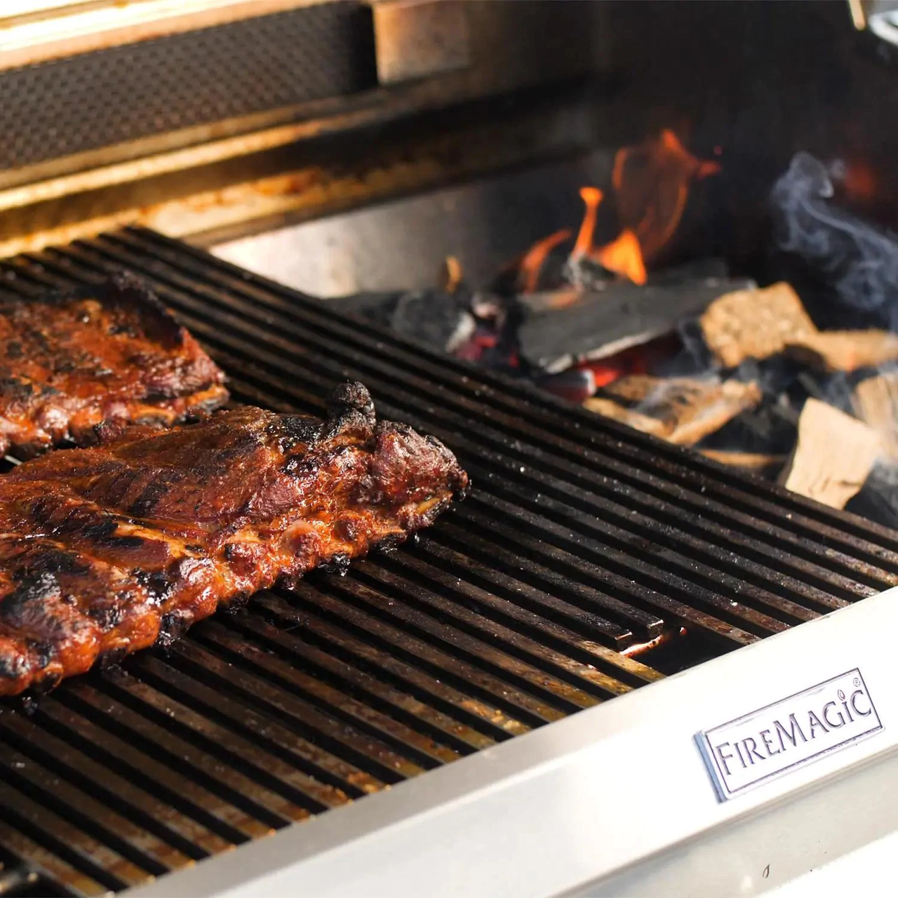 Fire Magic Echelon Diamond E1060I 48" Built In Natural Gas Grill With Rotisserie, One Infrared And Digital Thermometer