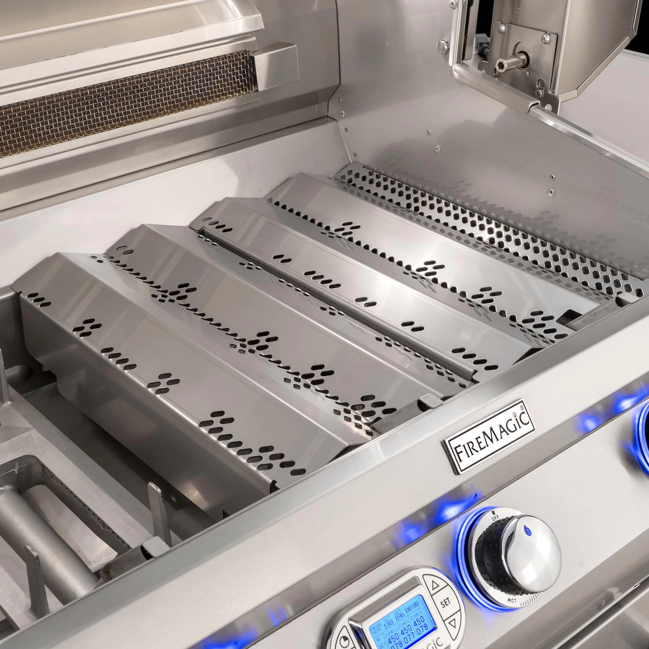 Fire Magic Echelon Diamond E1060I 48" Built In Natural Gas Grill With Rotisserie, One Infrared And Digital Thermometer