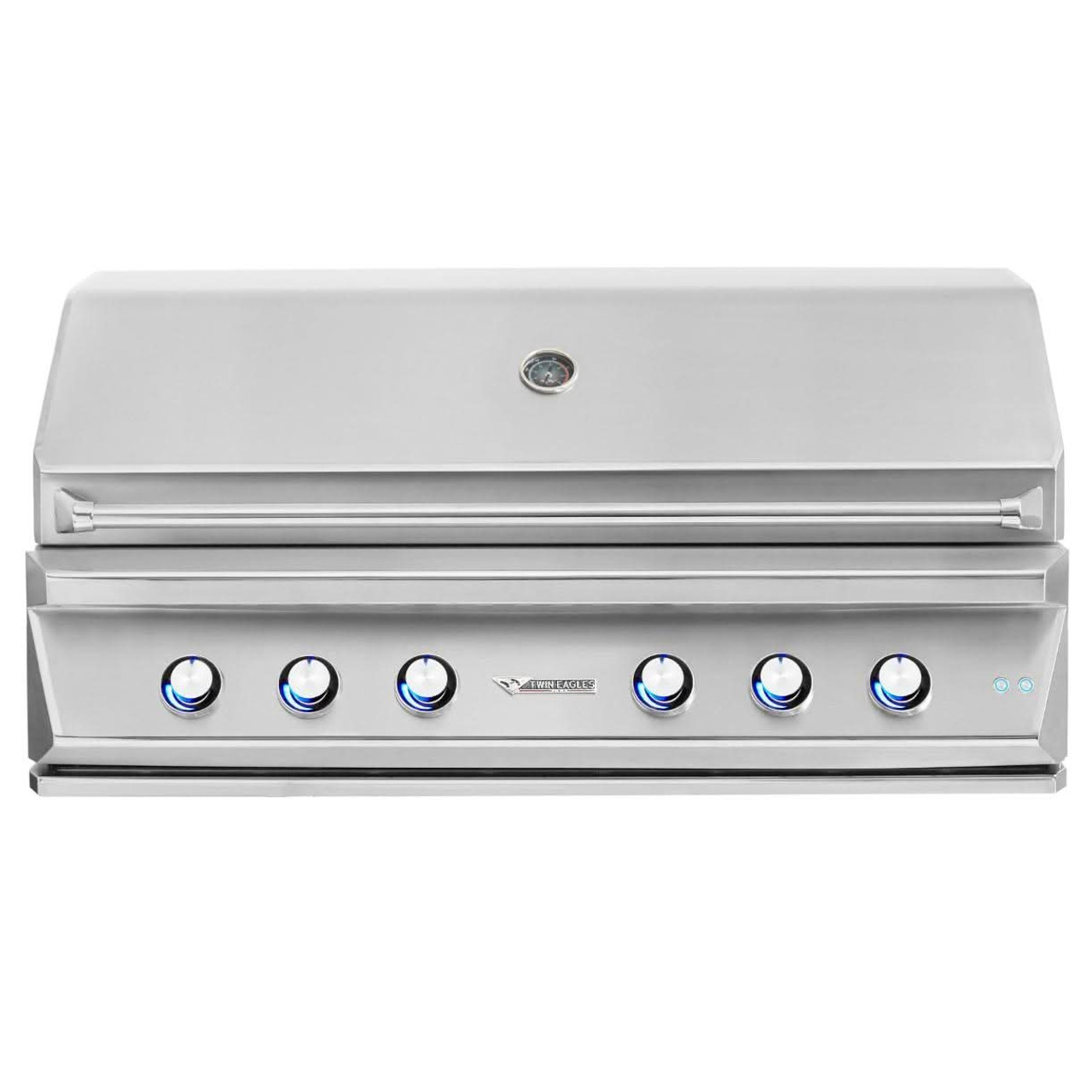 Twin Eagles TEBQ54RS-CL Liquid Propane Gas with Cover and Double Side Burner - PCKG1-TEBQ54RS-CL