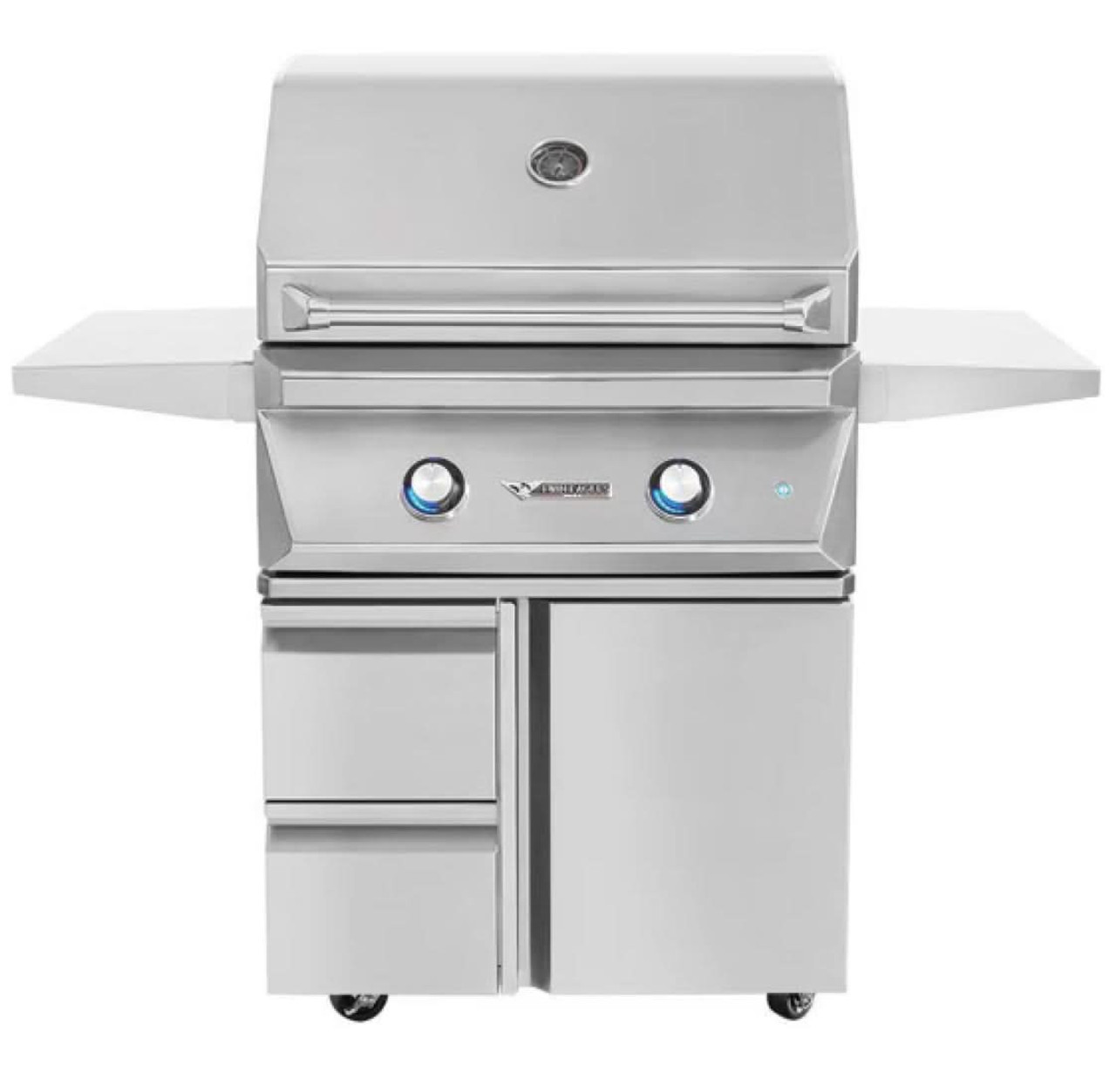 Twin Eagles TEBQ30RS-CN + TEGB30SD-B Natural Gas with Cover and Double Side Burner - PCKG1-TEBQ30RS-CN + TEGB30SD-B