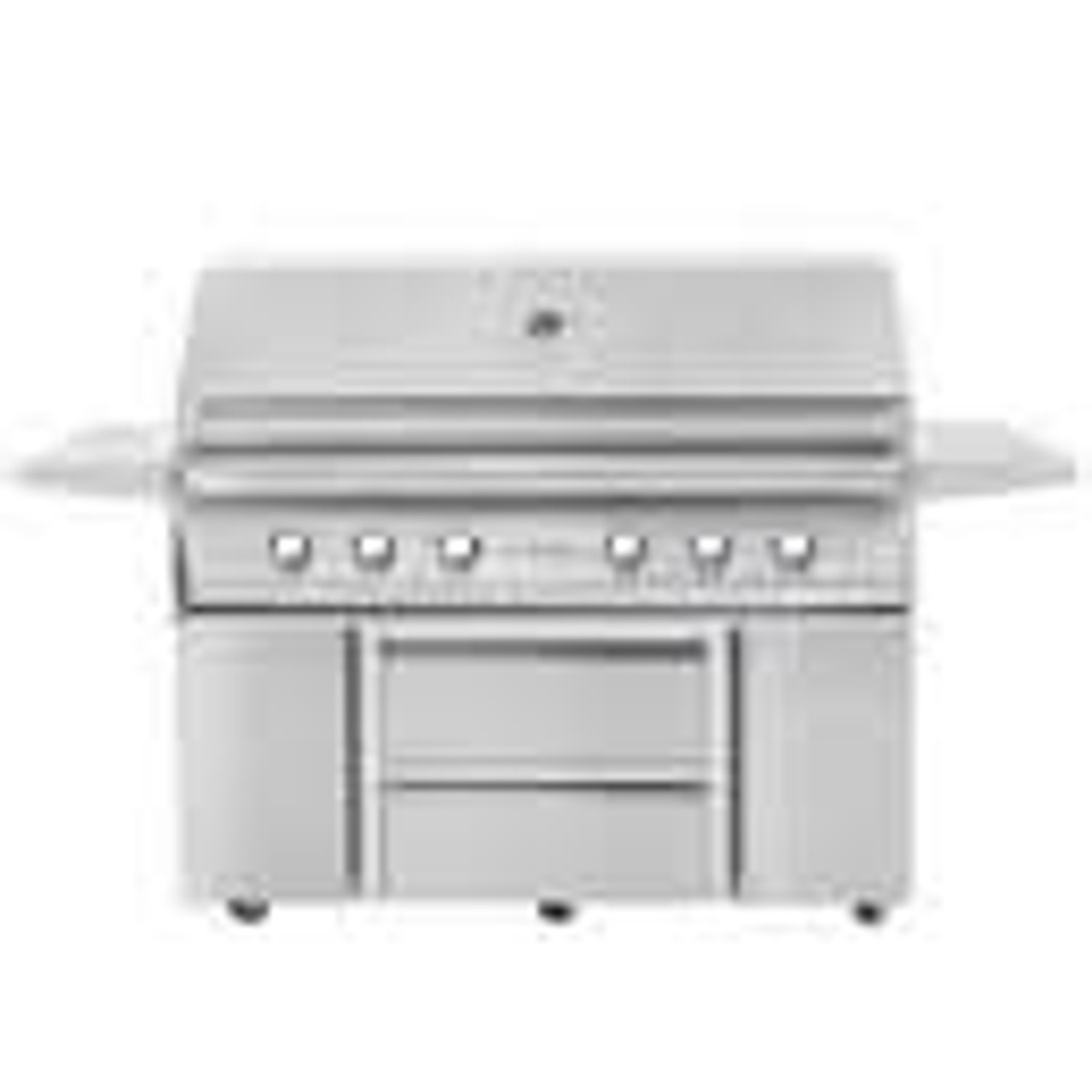 Twin Eagles TEBQ54RS-CL + TEGB54SD-B Liquid Propane Gas with Cover, Double Side Burner and Outdoor Refrigerator - PCKG2-TEBQ54RS-CL + TEGB54SD-B