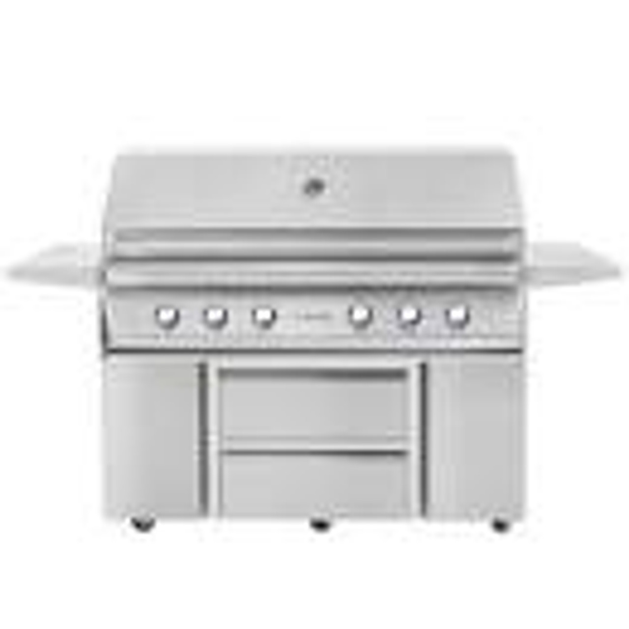 Twin Eagles TEBQ54RS-CL + TEGB54SD-B Liquid Propane Gas with Cover, Double Side Burner and Outdoor Refrigerator - PCKG2-TEBQ54RS-CL + TEGB54SD-B
