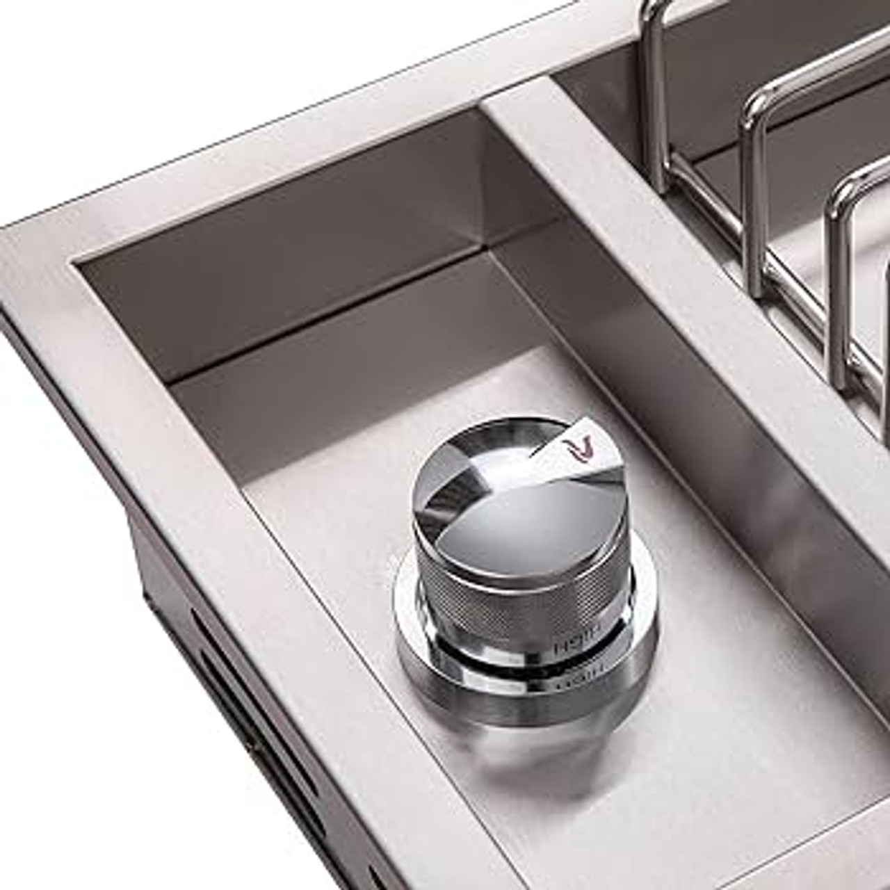 Bonfire Whistler - 28-Inch 2-Burner Drop In NG Griddle with Side Burner and Door/Drawer Combo - PCKG1CBBGD-NGSBDD