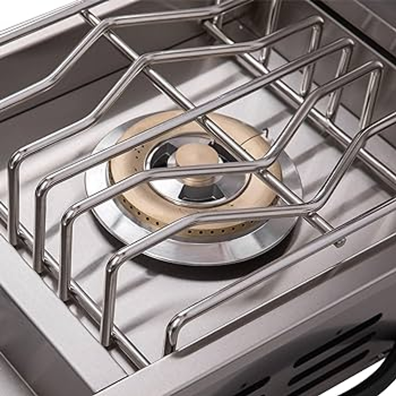 Bonfire Whistler - 28-Inch 2-Burner Drop In NG Griddle with Side Burner and Door/Drawer Combo - PCKG1CBBGD-NGSBDD