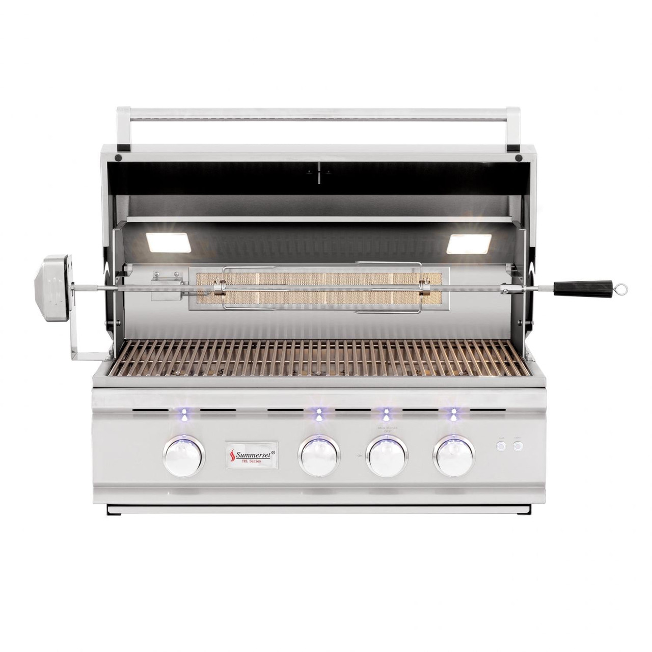 Summerset TRL32-LP with Double Access Doors, Cover, Access Door & Double Drawer Combo and Outdoor Rated Fridge - TRL32 -LP-PCKG3