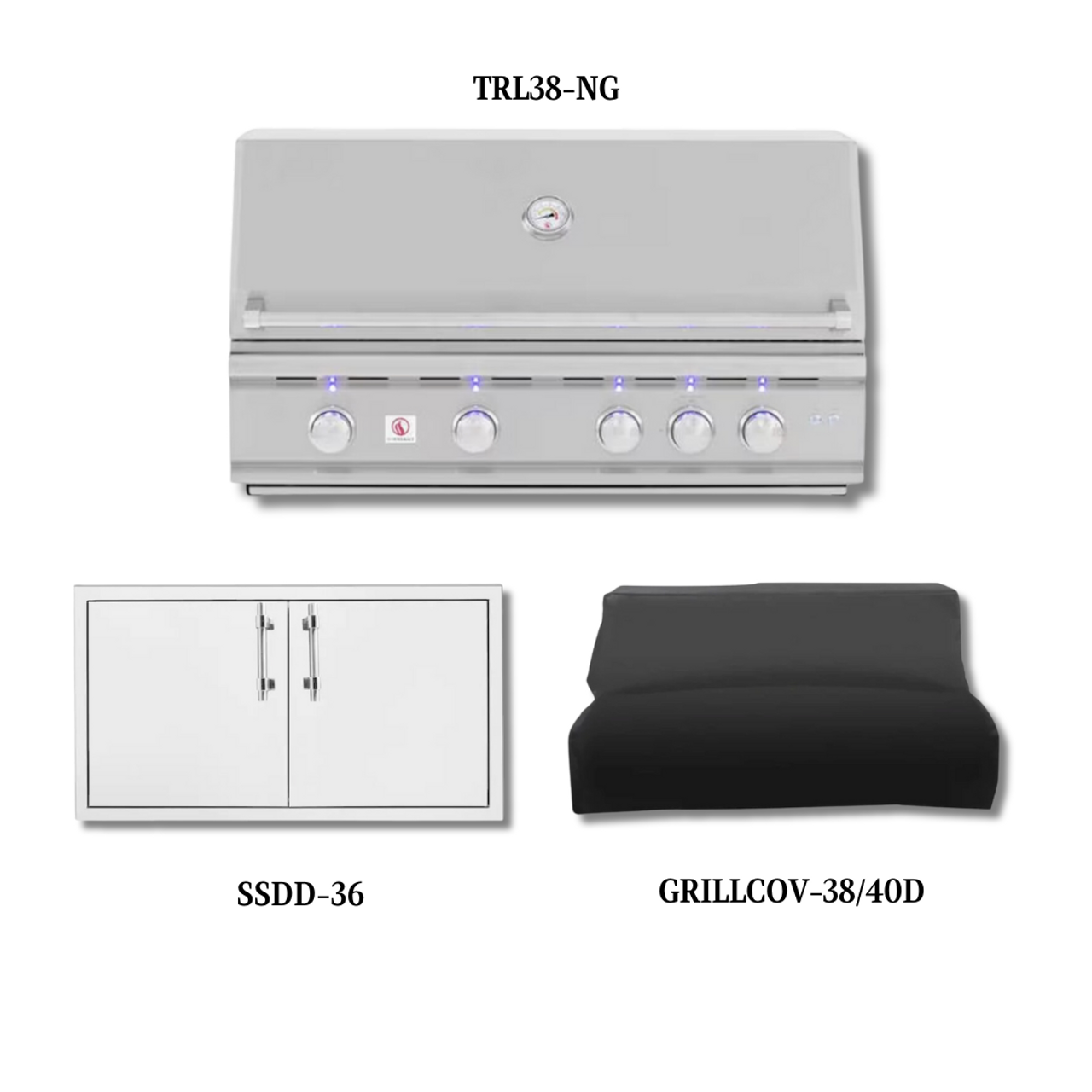 Summerset with TRL38-NG Double Access Doors and Cover - TRL38-NG-PCKG1