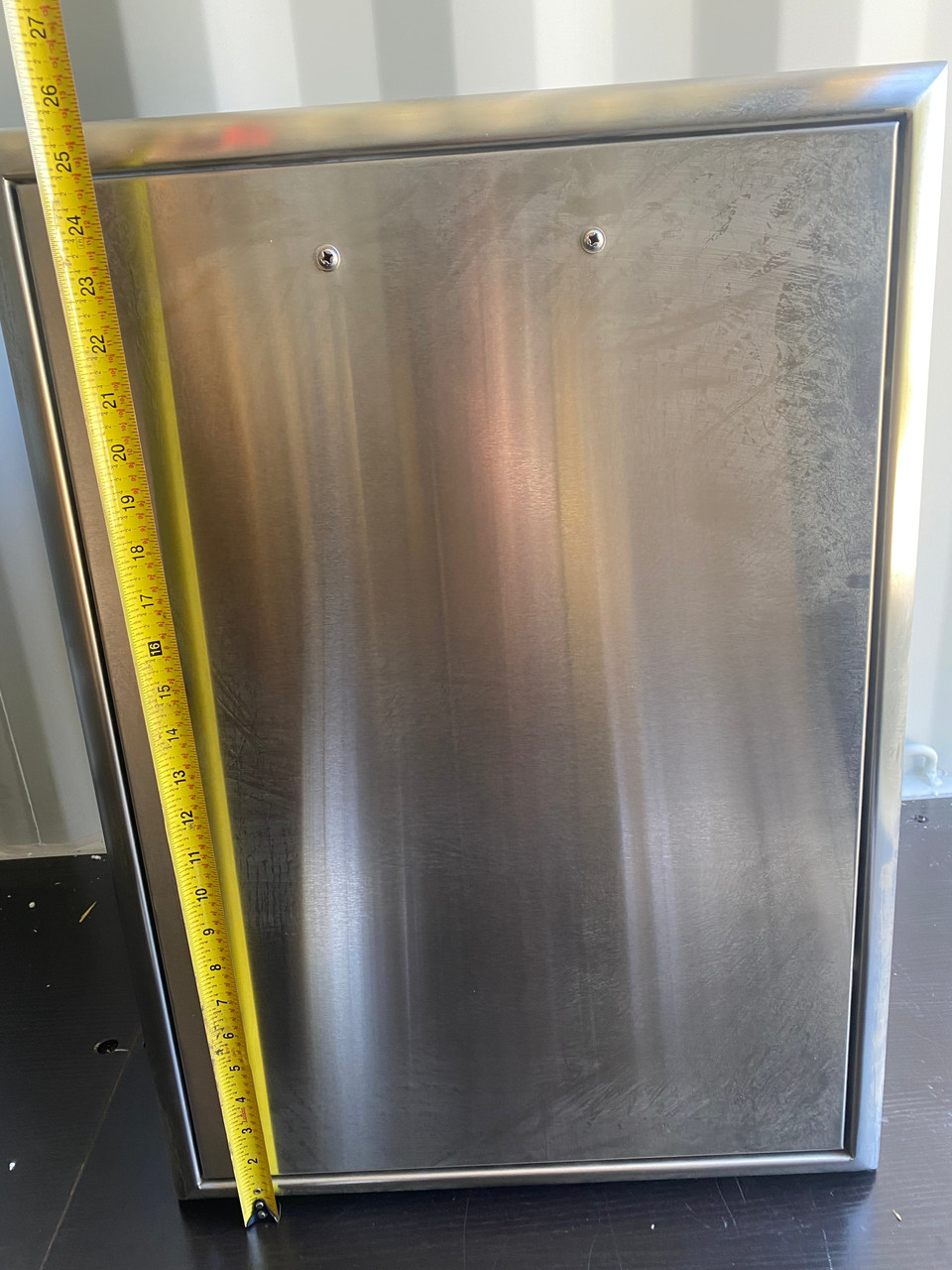 Open Box OCI Stainless Steel Roll Out Trash Drawer - OCI-TRD-OB