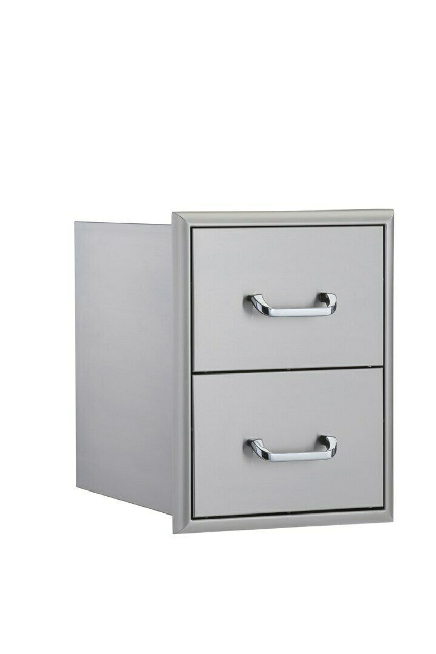 Open Box OCI Stainless Steel 16" Double Drawer - OCI-16DD-OB