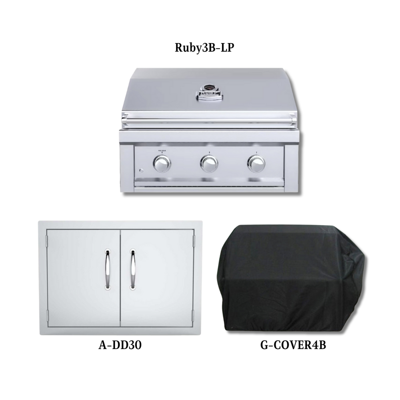 Sunstone Ruby3B-LP with Double Access Door and Cover - Ruby3B-LP-PCKG1