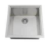 Open Box Sunstone Over/Under 20" x 12" Height Single Basin Sinks - B-SK20-OB