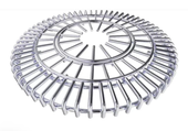 Sunstone - 20" Diameter Stainless Steel 3-In-1 Raised Cooking Grates - SUN24PCB-GRATE