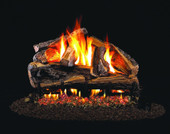 Peterson Gas Logs 18" Rugged Split Oak Gas Logs Only - RRSO18