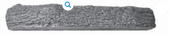 Peterson Gas Logs - PETERSON REAR BOTTOM FOR 36" GOLDEN OAK - R36BR