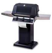 MHP Tri-Burn W3G4DD - 57-Inch 3-Burner on Black Patio Base Grill with Sear Magic Grids - Natural Gas - W3G4DD-NS + OCOLB + OP-N
