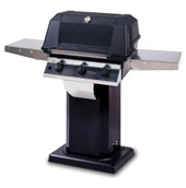 MHP Tri-Burn W3G4DD - 57-Inch 3-Burner on Black Patio Base Grill with Sear Magic Grids - Natural Gas - W3G4DD-NS + OCOLB + OP-N