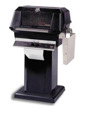 MHP JNR4DD - 37-Inch 2-Burner Black Patio Base Grill with Stainless Steel Shelves and Sear Magic Grids - Liquid Propane Gas - JNR4DD-PS + OCOLB + OP-P