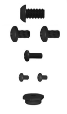 Bromic Heating - Eclipse - Screw Set Wall Mount Eclipse - BH8380010