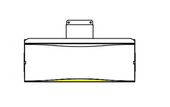 Bromic Heating - Replacement Part - Platinum Gas - 300 Series Glass Radiant Heater Bottom - BH8080004