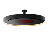 Bromic Heating - Eclipse 8-Inch Straight Ceiling Pole - BH3230001
