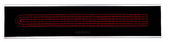 Bromic Heating Platinum Smart-Heat Marine Grade 33-Inch 2300W Dual Element 240V Electric Infrared Heater - Black - BH0320015
